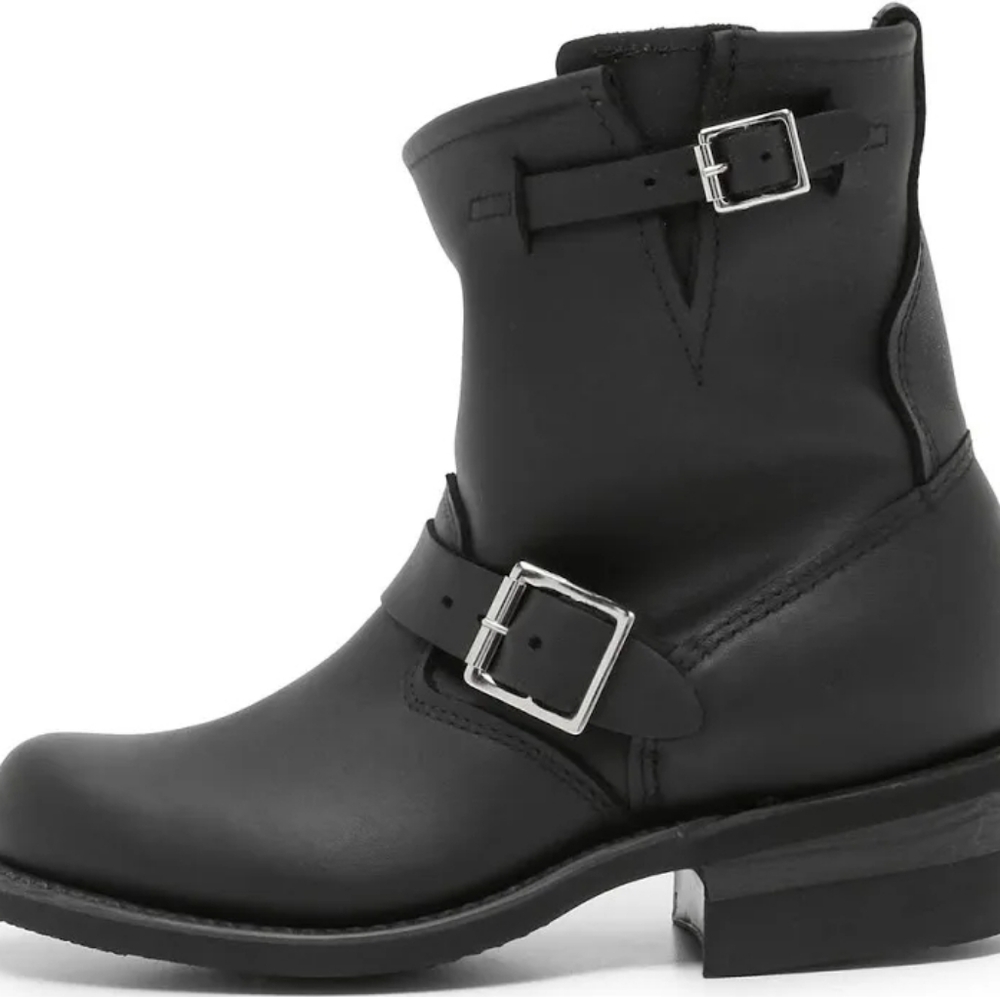 Frye Women's Engineer 8R Leather Ankle Boots - Picture 3 of 15